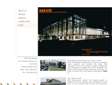 Tablet Screenshot of mhrinternational.com
